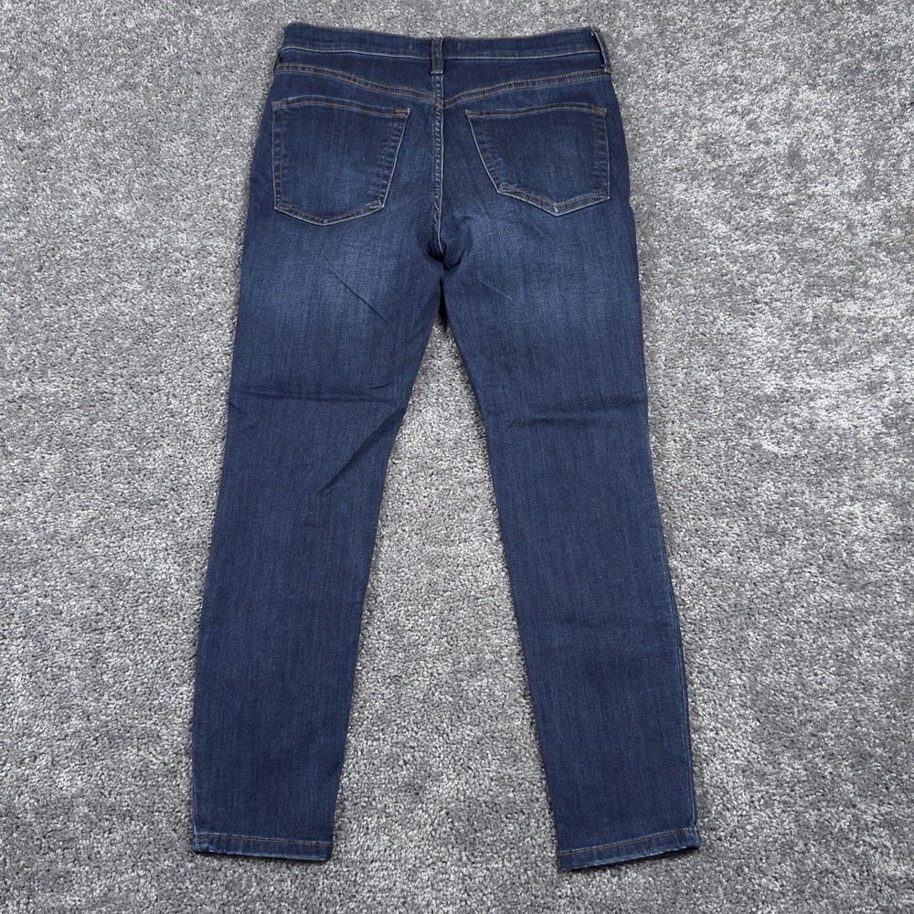 We The Free People Jeans Women's 28 (28x24.5) Blue Distressed Busted Knee Skinny - Picture 5 of 10